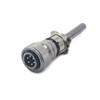 MS3106A14S-6P Industrial Circular Connector, MIL-DTL-5015 Series Threaded Connector 6 Pin