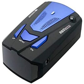 Baceyong Car 16 Band V7 Radar Detector, 360° Anti-Police GPS Camera, Laser Radar Vehicle Detector Security Voice Alarm, Anti-Radar Laser Detector Hazard Warning Voice Alerts and Digital Display