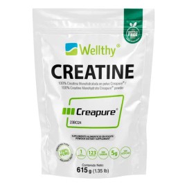 Creatina Creapure 615 Gr 123 Servs Wellthy Sabor Sin Sabor                                                                                            