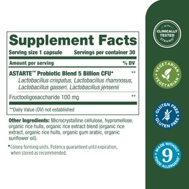 MegaFood MegaFood Womens Probiotic + Prebiotic - Gluten-Free Prebiotics and Probiotics for Women, Supports Digestive Health & Regularity, Vaginal Probiotics for Healthy pH Levels, Vegetarian - 30 Capsules