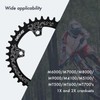 DJC Bike Chainring Asymmetrical 96BCD Narrow Wide Tooth MTB for