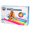 Big Mouth Giant 🌈 Rainbow Pool Lounge With Drink Holders