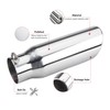 LCGP 3 Inch Inlet Exhaust Tip,3" x 4" x 12",Bolt