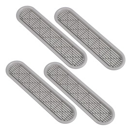 Gatuida 4pcs Plastic Ventilation Grille for Wardrobe and Shoe Cabinet Breathable Mesh Air Vent Cover for Enhanced Circulation Easy Installation Durable and Lightweight Design