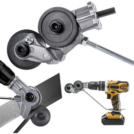2025 New Electric Drill Plate Cutter - Versatile Metal  Drill Attachment for Precise Cutting of Iron, White Sheet, Steel, Copper, Aluminum - Includes Adapter for DIY Projects  bits Saw Blades Power Tool