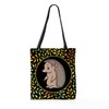 CafePress Hedgehog Forest Leaves Autumn 18"x18" Reusable Grocery Shopping Sling