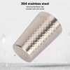 2pcs Stainless Steel Beer Cup 450ML Double Wall Air Insulation