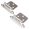 Self Closing Cabinet Hinges Satin Nickel, 50 Pack - Variable