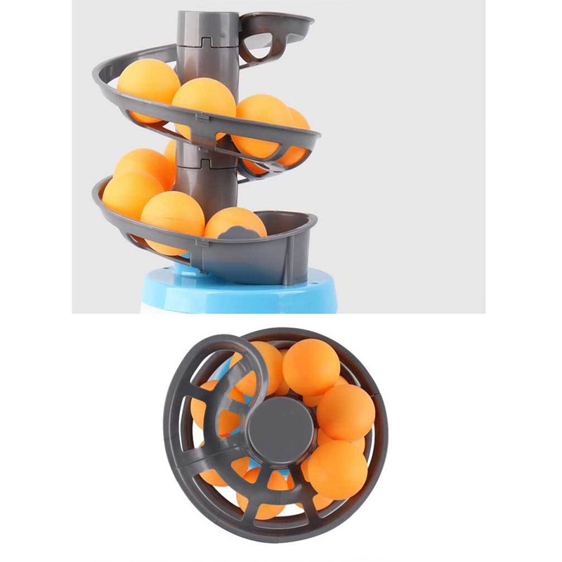 F Fityle Automatic Pong Machine Table Tennis Serve Machine Table