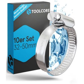 TOOLCORE® Hose clamp set, stainless steel W4.