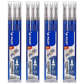 Refill Frixion Point in 2264, 12 pieces, blue