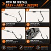 Fishing Crimp Sleeves 300pcs Silver 7 Sizes Leader Wire Crimp