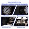 Dual Air Gauge Controller Panel Paddle Valve Gauge with Paddle