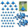Shoyisenka 100PCS 1/4" Drip Irrigation Emitters, 2 GPH Pressure Compensating