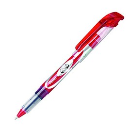 Pentel 24/7 Roller Ball Pen Medium Line, Red Ink, Box of 12 (BLD97-B)