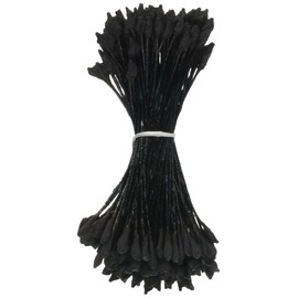 Art Flower Flower Core ibarapeppu Large Black 2 Bundles, 50-Pack