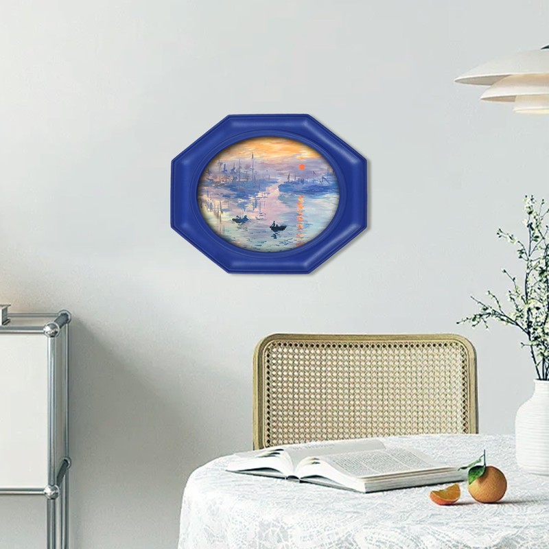 SIMON'S SHOP Picture Frames 8x10 Oval Picture Frames for Tabletop