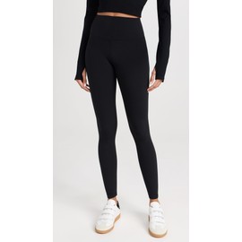 SPLITS59 Women's Airweight High Waist 28" Leggings, Black, XS
