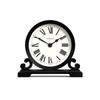 Jones Clocks® Saloon mantel clock | Traditional double scroll design