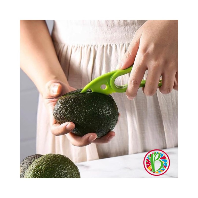 Blessed Kitchen Avocado Slicer 3 in 1 Avocado & Fruit