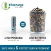 ANSMANN Rechargeable 9V Battery 300mAh pre-Charged Low Self Discharge 9Volt