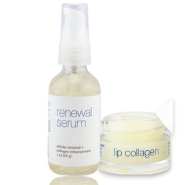 Collagen Boost & Protect Duo: Collagen + Hyaluronic Acid Serum for Face and Lips (Set)