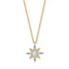 Engelsrufer Women's Necklace Gold-Plated Sterling Silver with Star Motif Pendant