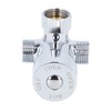 Brass Hot Cold Water Mixing Valve, G1/2 Faucet Temperature Mixer