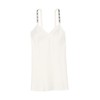 Victoria's Secret Shine Strap Slip Dress, White (S)