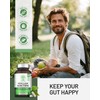 Psyllium Husk Capsules with Probiotics - Fibre Supplement Complex 1400mg