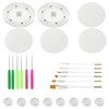 Cookie Decorating Kit Supplies Including 2 Acrylic Cookie Turntable 6