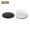uxcell 4Pcs Door Stopper Wall Protector, 60mm/2.36" Back Self Adhesive
