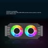 Memory Cooling Fan, ARGB Light Effect Memory Cooler Professional Computer