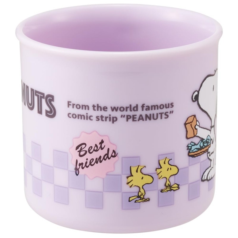 Skater KE4AAG-A Antibacterial Cup, 6.8 fl oz (200 ml), Snoopy