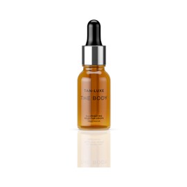 Tan-Luxe The Body Illuminating Self-Tan Drops, Customizable Self Tanning Serum, Natural Glow, Mix With Lotion, Vegan, Cruelty-Free, Streak-Free, 0.50 fl. oz/15 ml Bottle (Light/Medium)