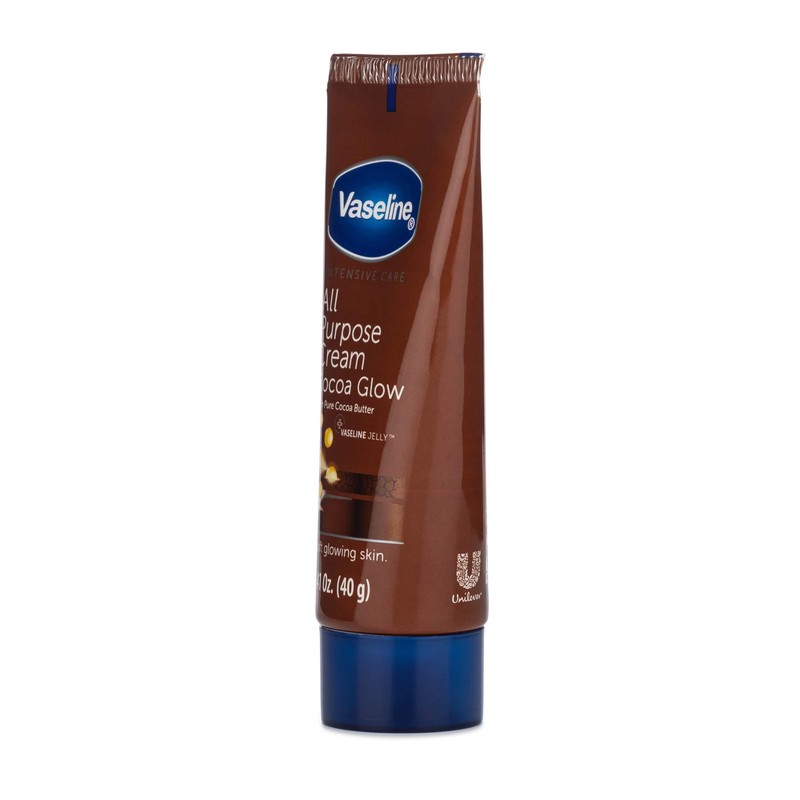 Vaseline All Purpose Cream Cocoa Glow, with Pure Cocoa Butter,