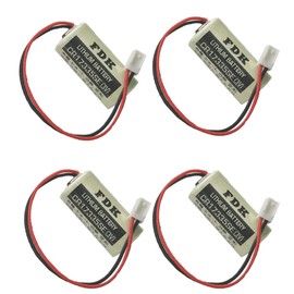 KANGLEUS (4-Pack) FDK CR17335SE 3V PLC Battery for Epson Robot Controller RC Series Battery R13B060003 Non-Rechargeale