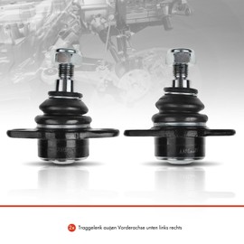 Frankberg 2 x Ball Joint Compatible with X5 E53 3.0d 3.0i 4.4i 4.6is 4.8is 2.9L-4.8L 2000-2006 Replace# 31126768988