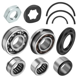 M MATI Transmission Bearings Kit with Circlip for Yamaha Banshee 350 YFZ350 1987-2006 93311-22027-00 278-17424-01-00 93311-42045-00 93306-30504-00 93305-20502-00 90387-257N4-00 93102-35369-00