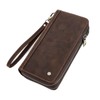 Contact's serie Long Wallet, Made by Leading Artisans, Genuine Leather,