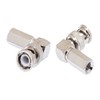Beetronic 2 x 90 Degree Angled BNC Screw Twist On