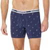 Nautica Men's Cotton Stretch 3-Pack Boxer Briefs, Aero Blue/Bright Blue/Sail