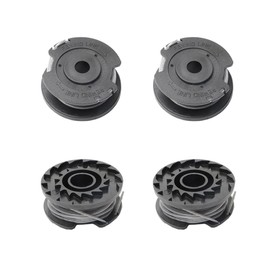 Trimmer Line Spools, 4 Pieces Trimmer Replacement Spool Compatible with Bosch Easygrasscut 18 23 26 Art 23/26 SL Grass Trimmer F016800569 F016800385
