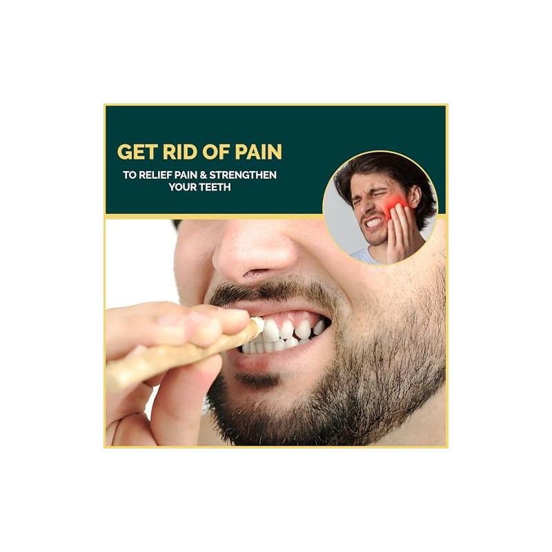 Paquete de 12 palitos de Miswak para dientes con soporte