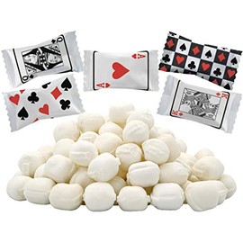 Fruidles Card Games Buttermints, Mint Candies, After Dinner Mints, Butter Mint Candy, Fat-Free, Kosher Certified, Individually Wrapped (55 Pieces)