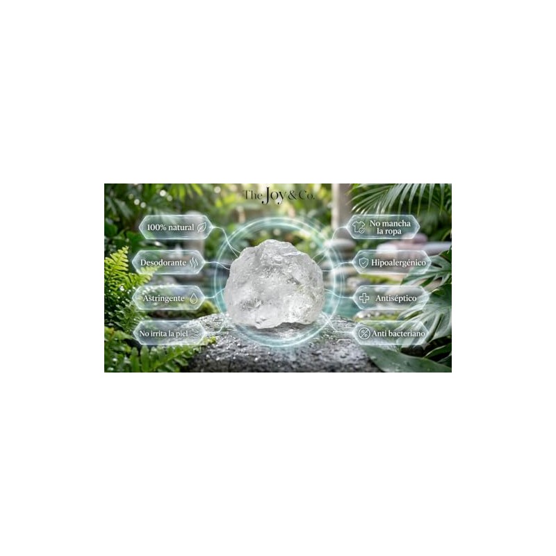 The Joy & Co, Piedra de Alumbre 1 kg