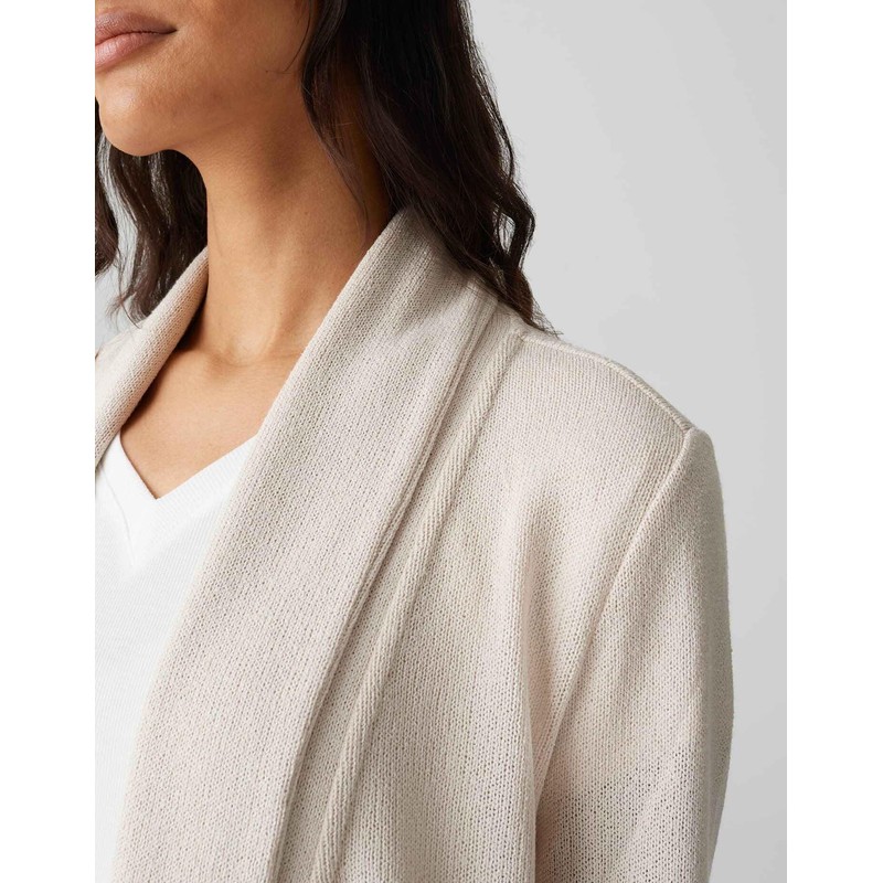 OPUS Damen Langarmshirt | Shirtjacke Sandrine Breeze Regular in Feinstrick