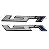 Pair New LT1 Emblems 3D Badge Left and Right Engine