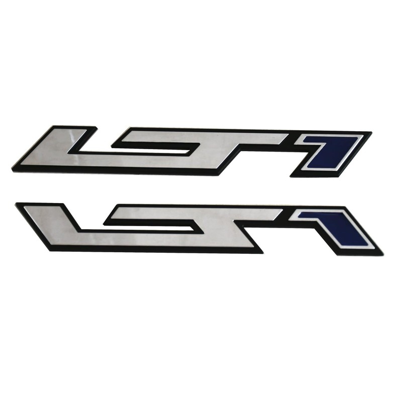 Pair New LT1 Emblems 3D Badge Left and Right Engine