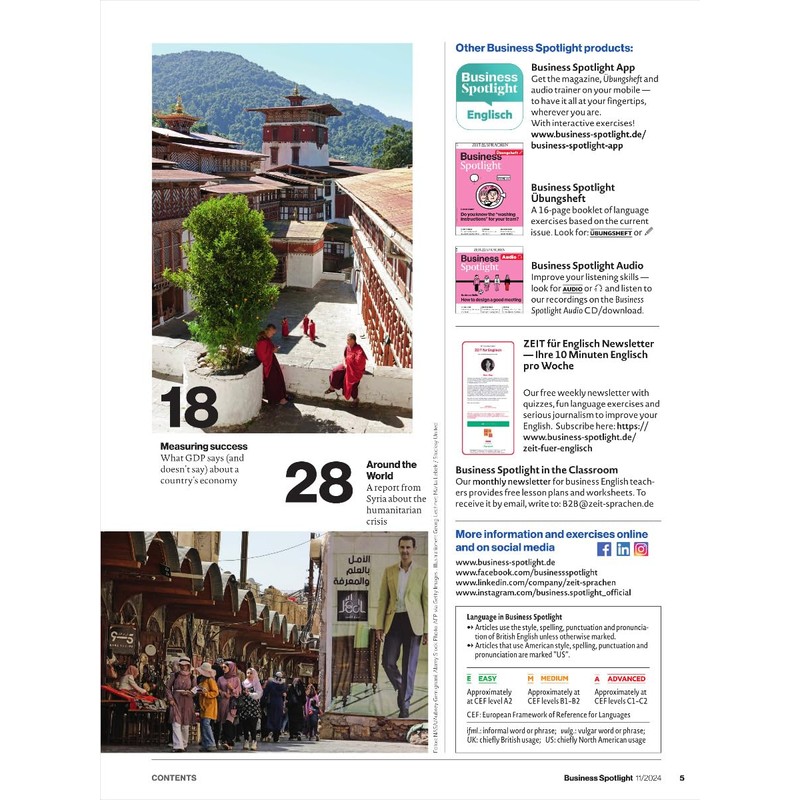 BUSINESS SPOTLIGHT 11/2024 "Small talk in English"